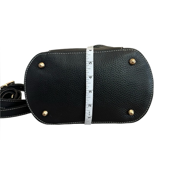 Divina Firenze Black Leather Bucket Bag - Picture 11 of 12